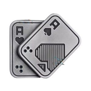 Gadget anti estrés de metal Silver Ace