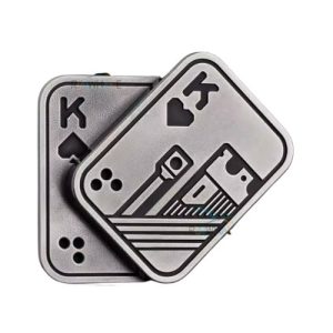 Gadget anti estrés de metal Silver King